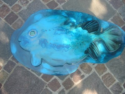 Beistelltisch Fischtisch