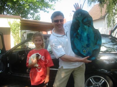 Beistelltisch Fischtisch