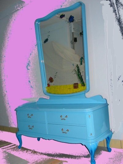 Spiegel-Kommode